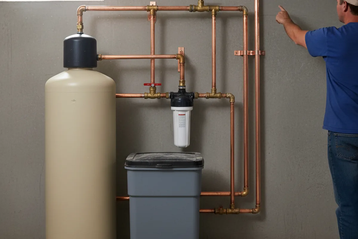 Whole-house water treatment system installed in Ringwood